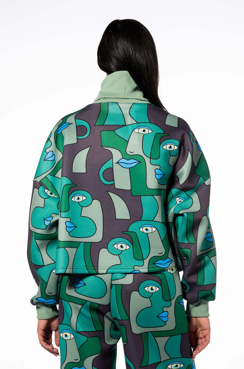MEDUSA TURTLE NECK SCUBA SWEATSHIRT