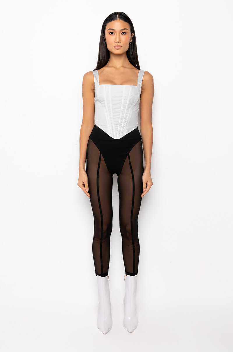 MERCI BEAUCOUP POPLIN CORSET