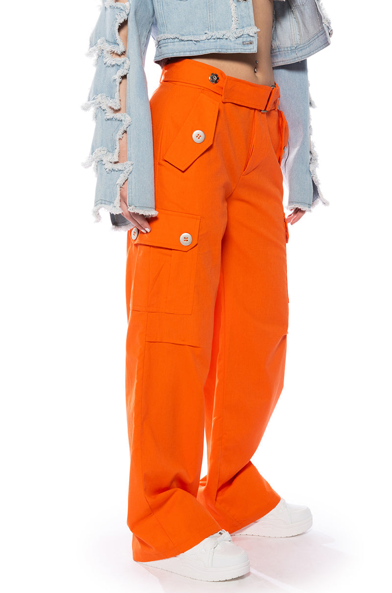MERCURY BELTED CARGO PANTS