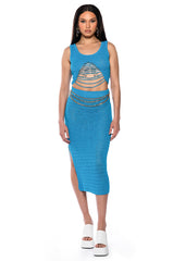 MILLI MILLI MAXI SKIRT WITH SLIT