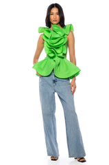 MISS FASHIONISTA SLEEVELESS BLOUSE