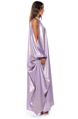EYES ON ME TIE SHOULDER MAXI DRESS