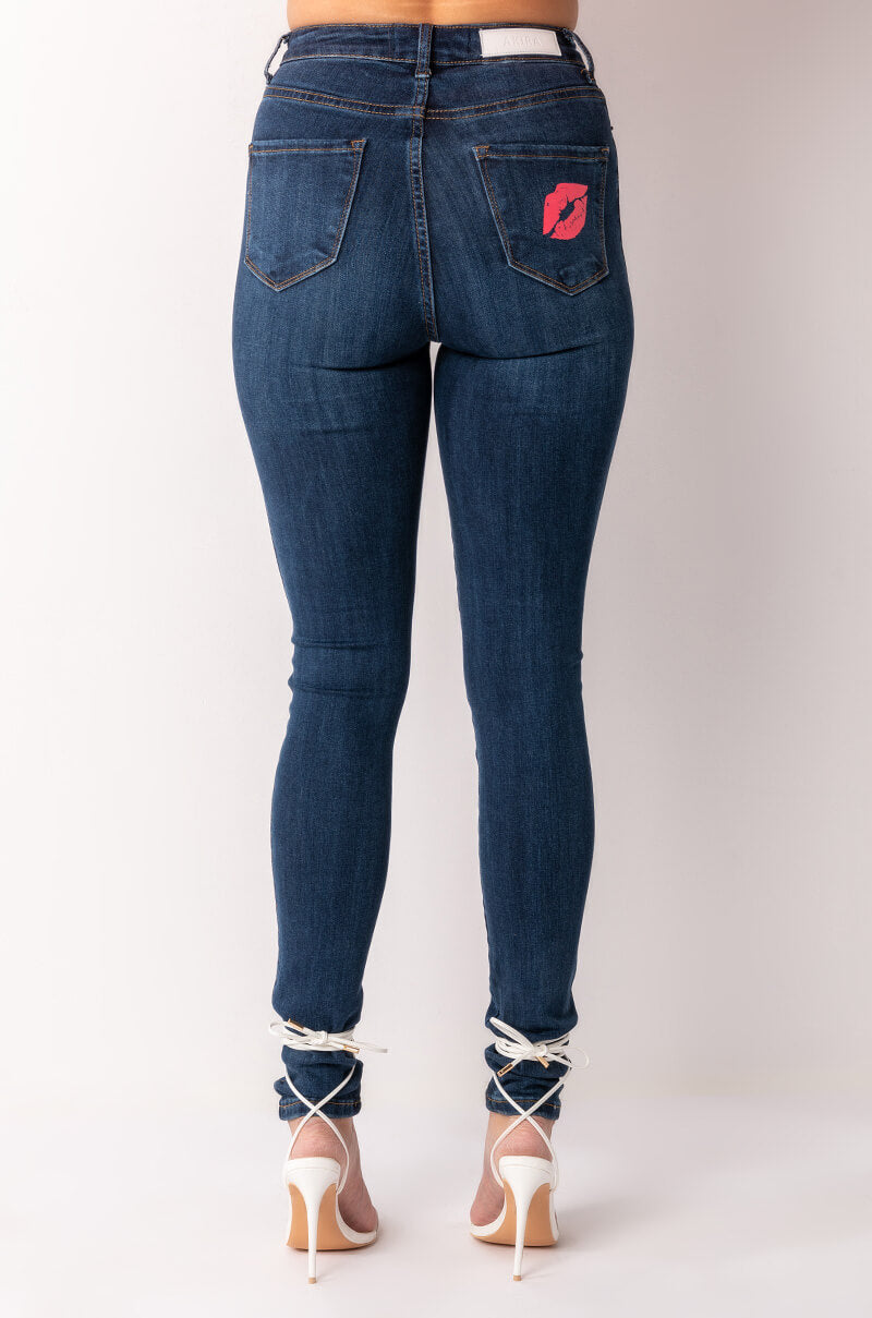 CARRIE HIGH RISE STRETCHY SKINNY JEANS