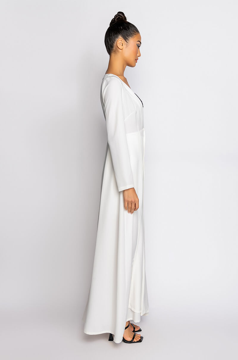 MOON RIVER LONG SLEEVE TRENCH BLAZER