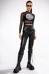 MOVE ALL NIGHT PATCH DETAIL MESH TOP