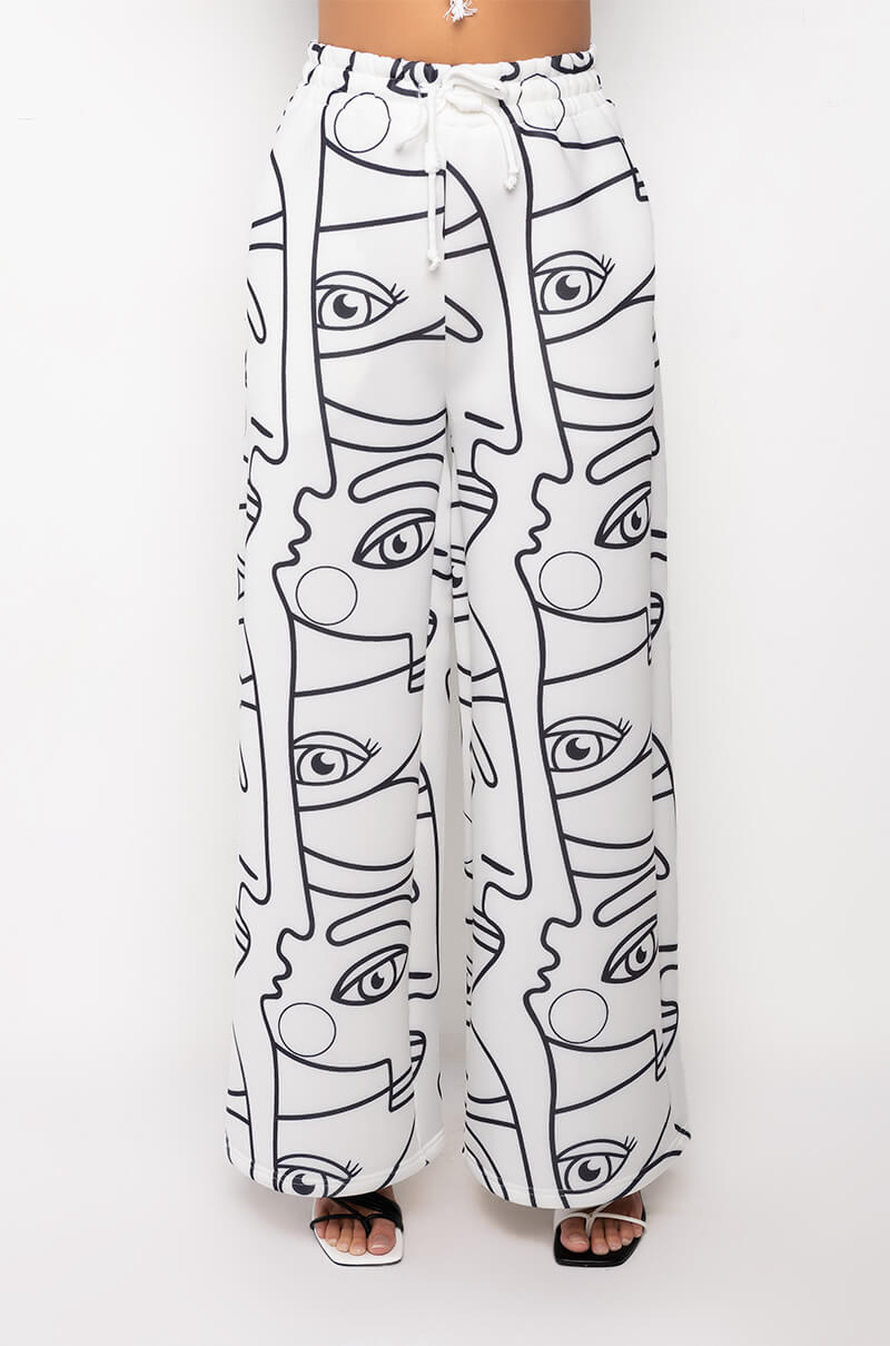 MULTI FACE SCUBA SWEATPANT