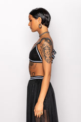 OFF DUTY MESH BRALETTE