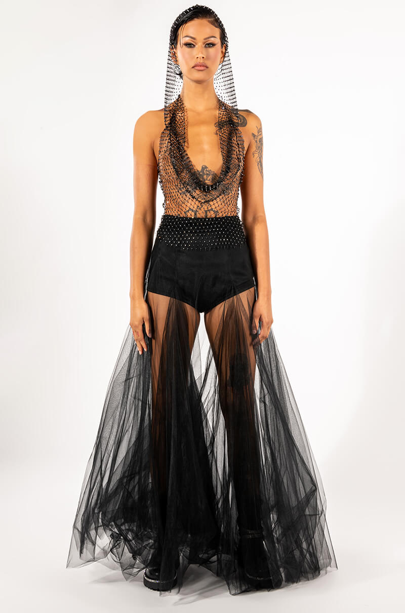 MY ALL MAXI TULLE SKIRT