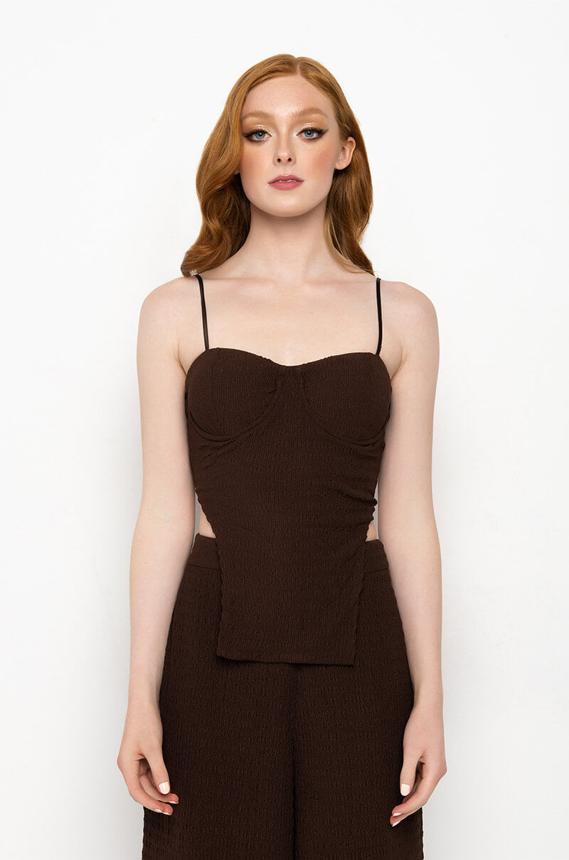 NBD CROPPED BUSTIER TANK