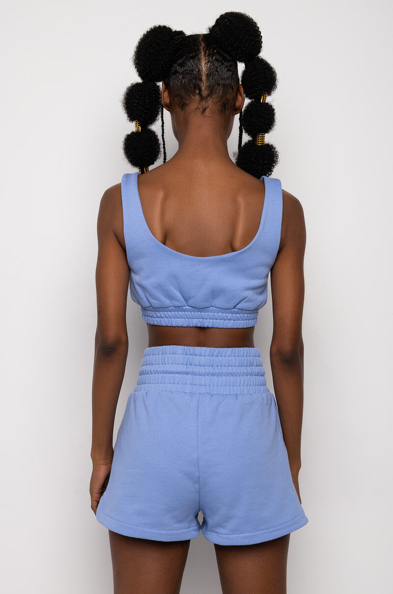 NEW RULES ZIP BRALETTE