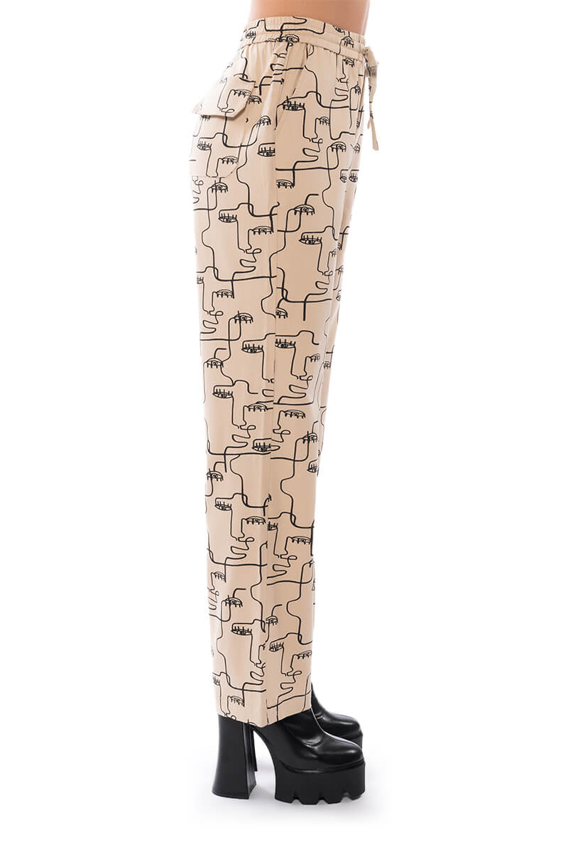 NEW SOCIETY DRAWSTRING PANTS
