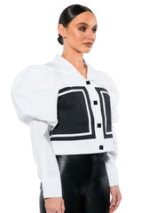 NEWS TO YOU BUTTONDOWN BLOUSE