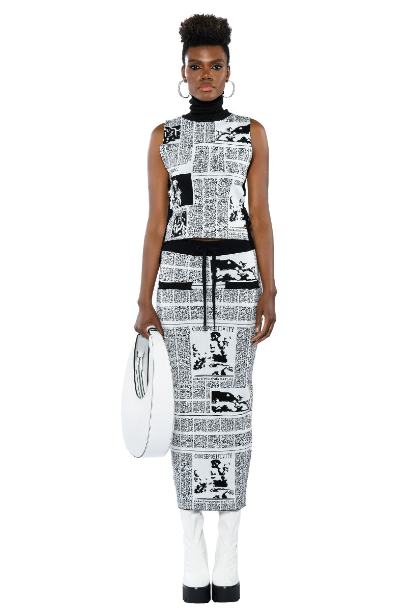 NEWSWORTHY MAXI SKIRT