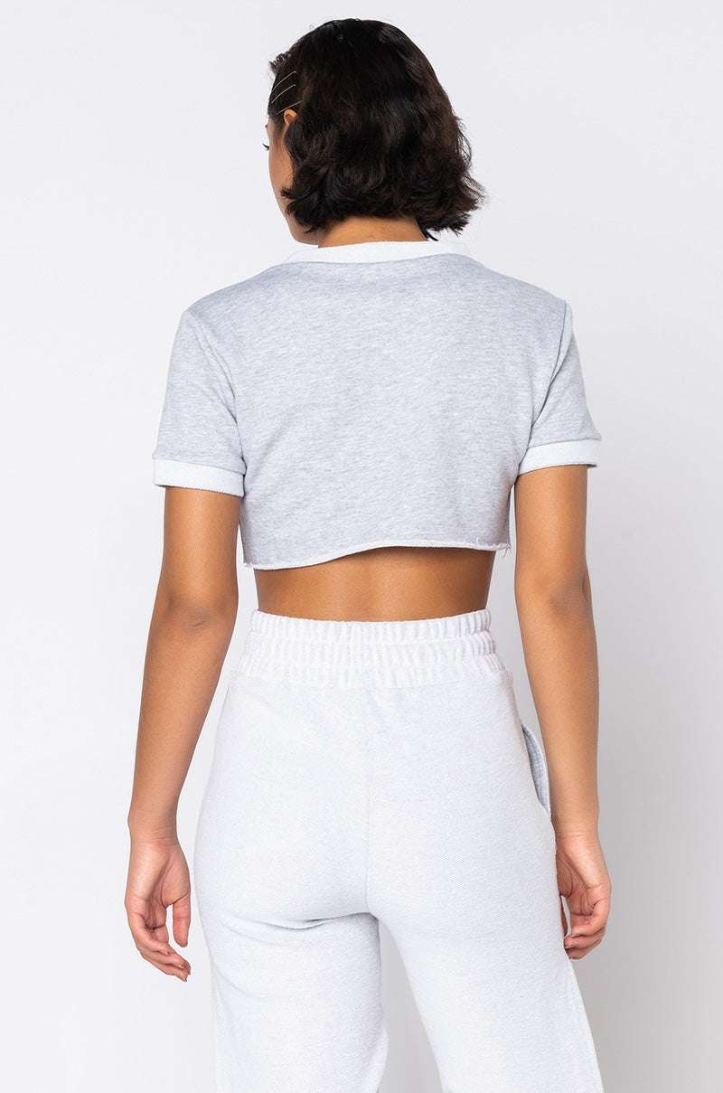 NOT SO CASUAL CROP TOP