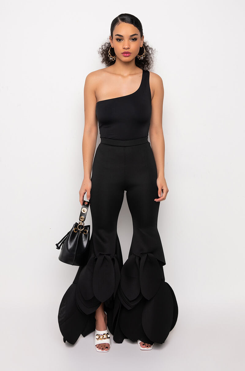NOT THAT DEEP ONE SHOULDER BODYSUIT