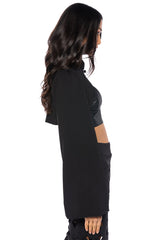 OSAKA CROP LONG SLEEVE BOLERO