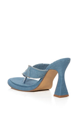 OXFORD STREET DENIM CHUNKY SANDAL