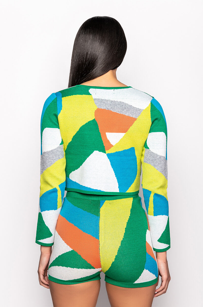 DONNA TIE FRONT CARDIGAN
