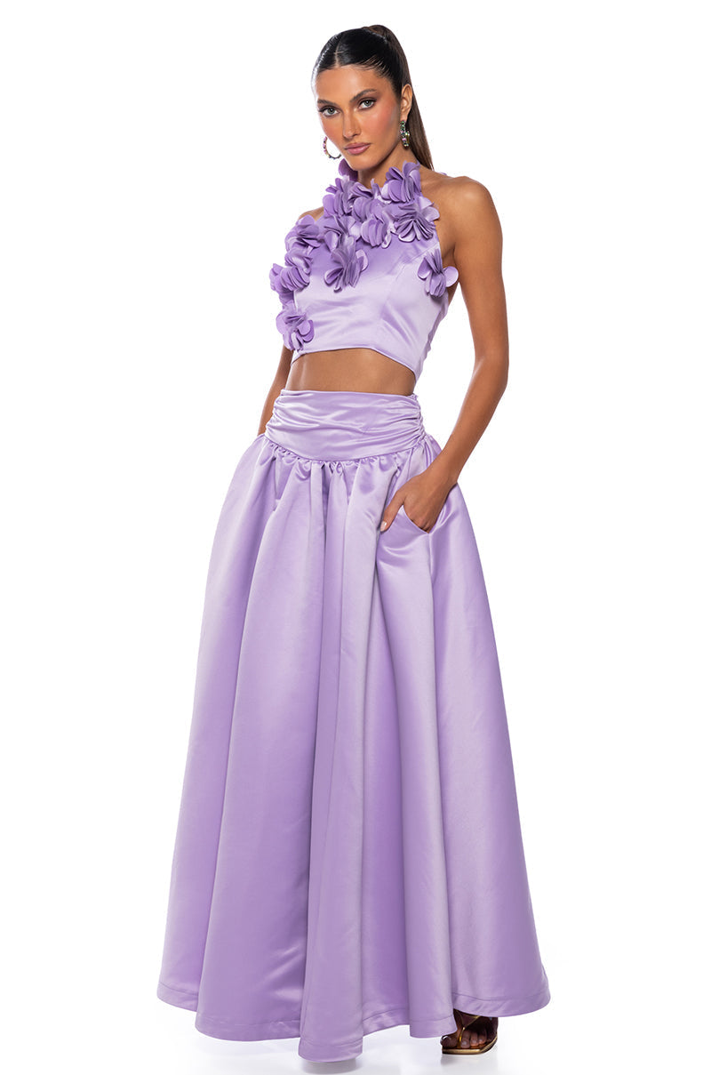 PANSY GARDEN MAXI SKIRT