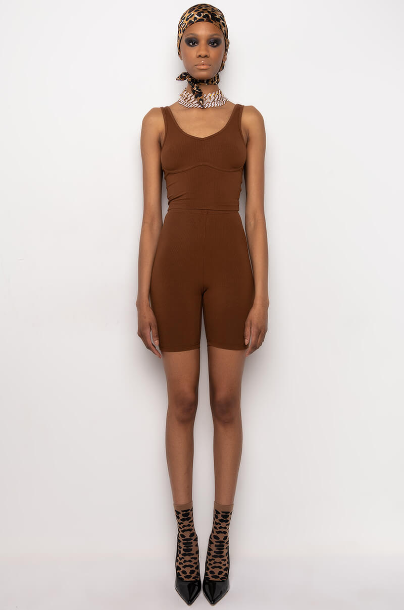 SKYE RIB CROP TANK TOP