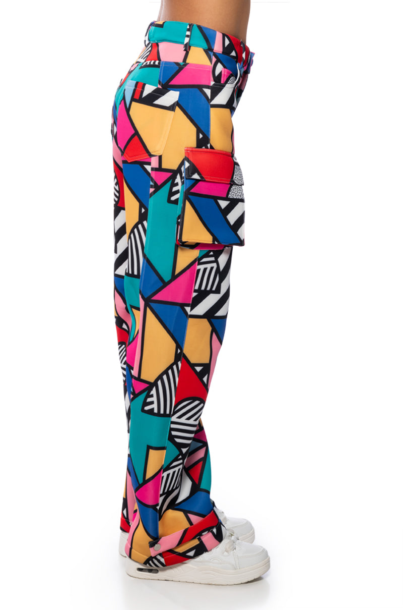 PIECE OF ART CARGO POCKET PANT