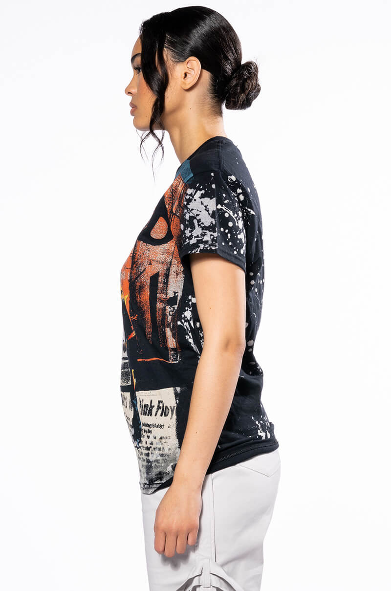 PINK FLOYD SPLATTER GRAPHIC TSHIRT