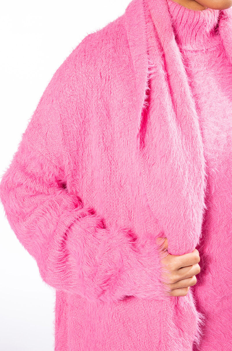 PINKY PROMISE SOFT KNIT CARDIGAN