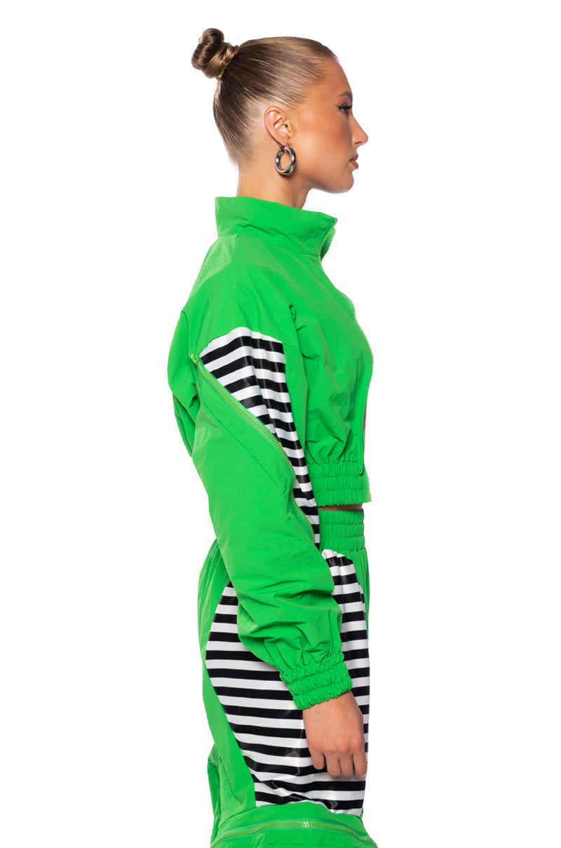 KIMBERLY SWEAT SUIT ZIP UP JACKET