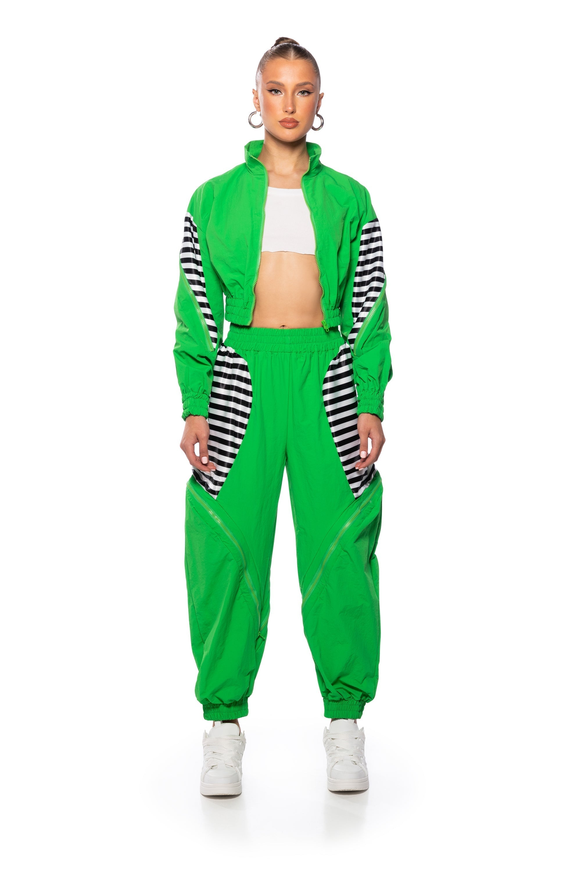 KIMBERLY SWEAT SUIT ZIP UP JACKET