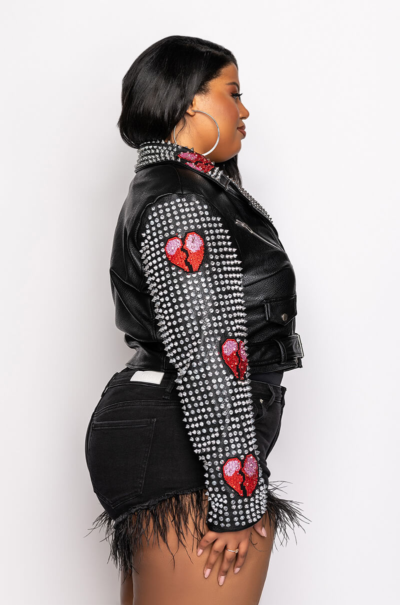 HEARTBREAK HOTEL PATCHWORK MOTO