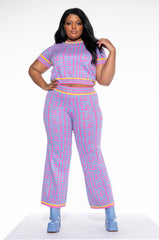 PLUS IT'S CALLED SELF CARE KNIT LEGGING