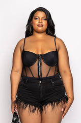 PLUS ESME CORSET BODYSUIT