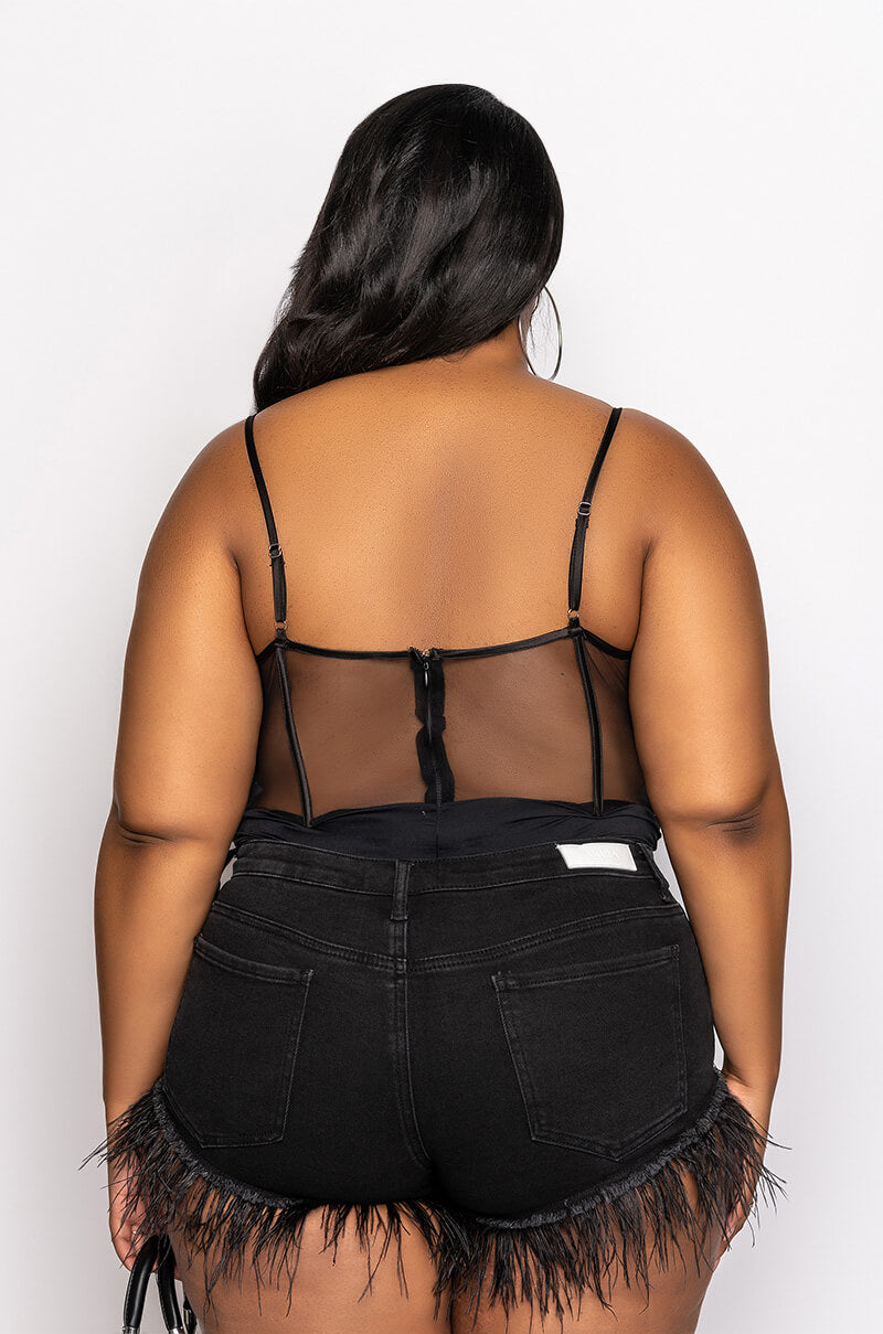 PLUS ESME CORSET BODYSUIT