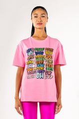POP ART OVERSIZED GRAPHIC TSHIRT