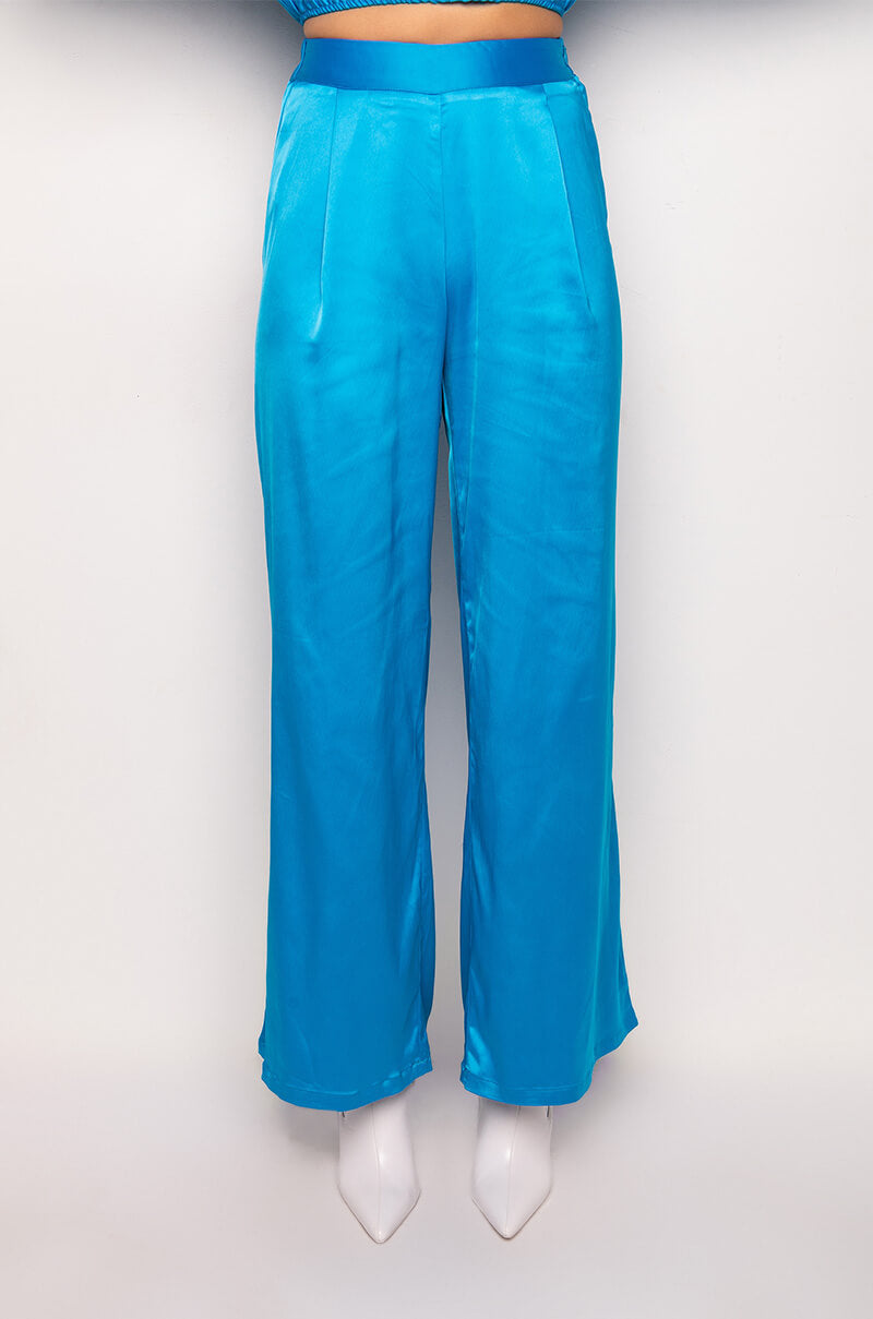 PORTOFINO SATIN PALAZZO PANT