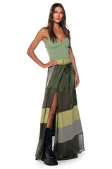 PRIME TIME MAXI SKIRT