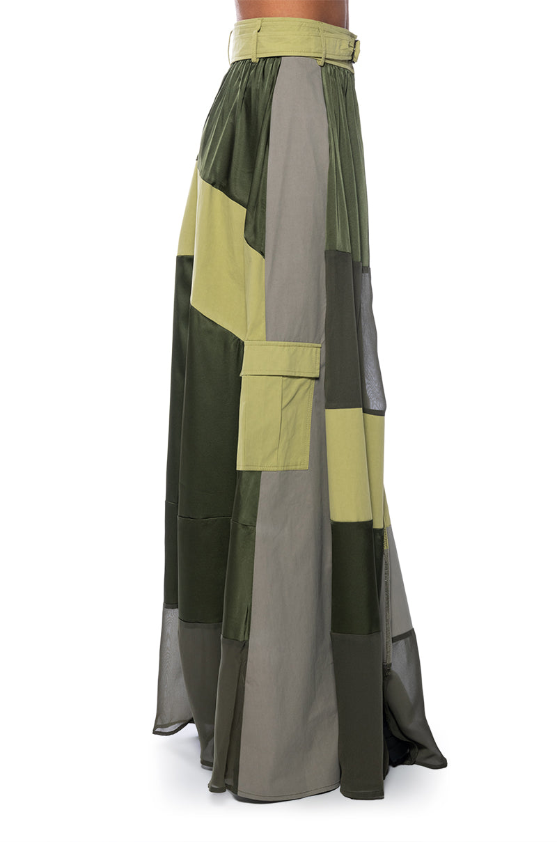 PRIME TIME MAXI SKIRT