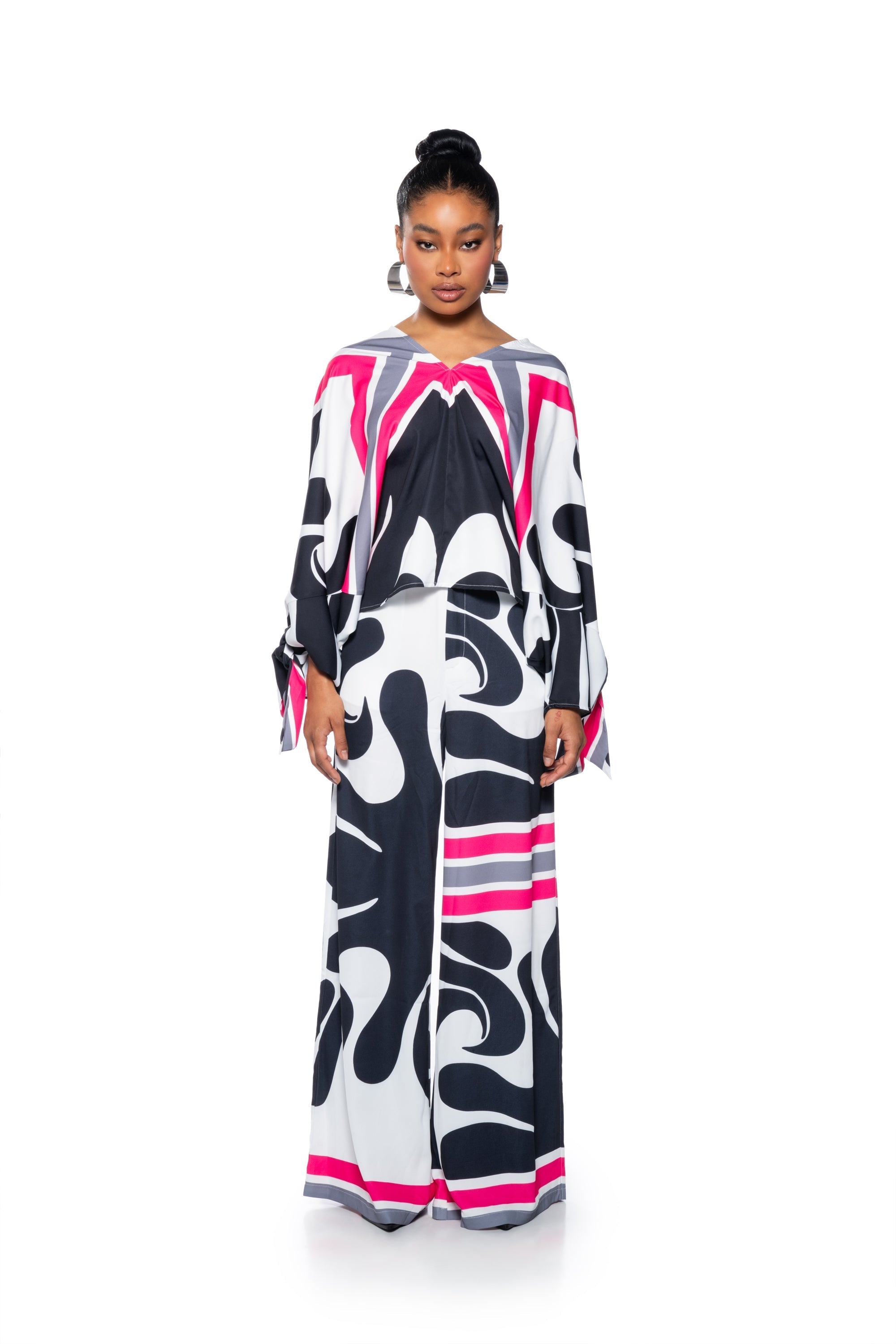 PRINTED PALAZZO PANT