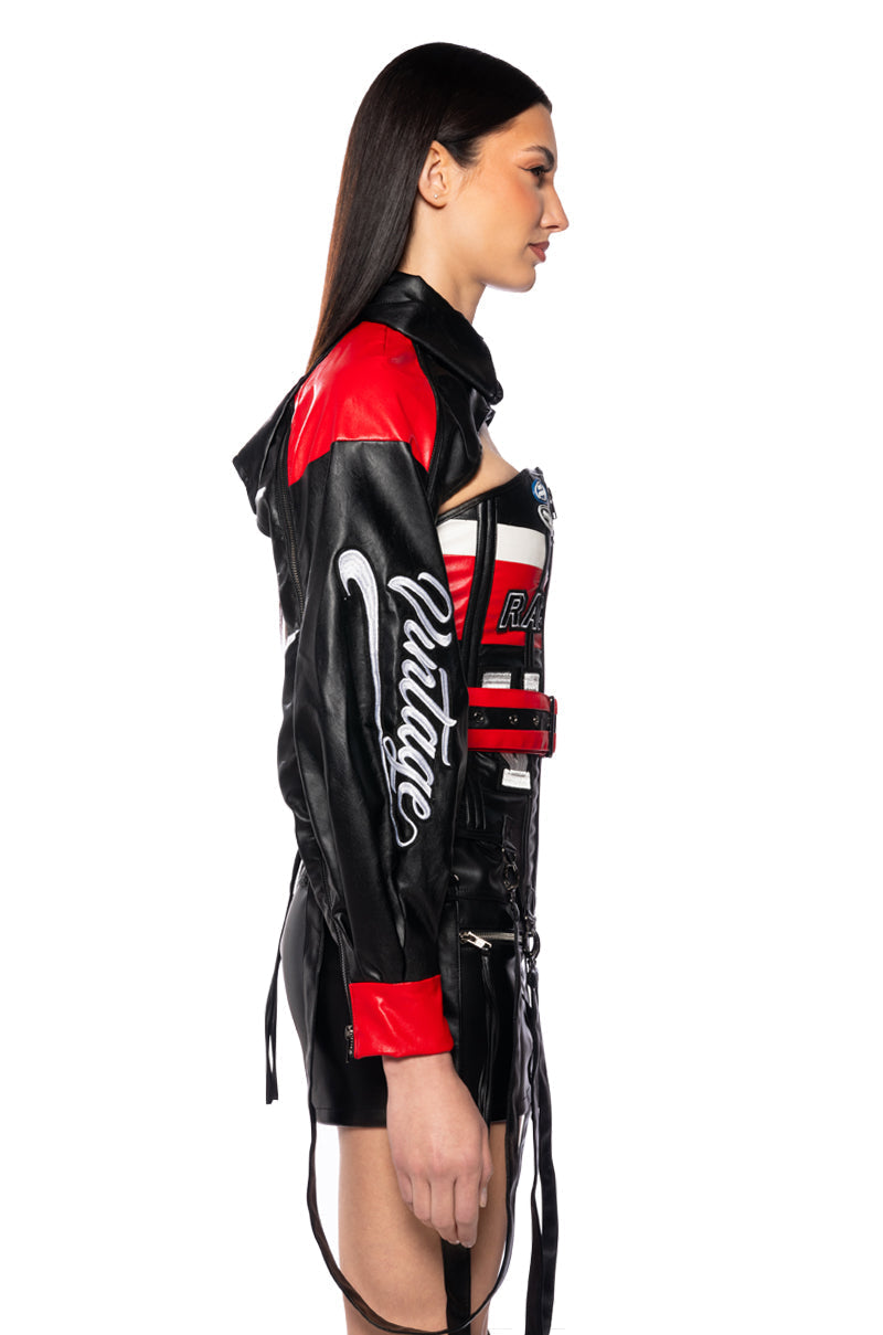 RACING PU JACKET