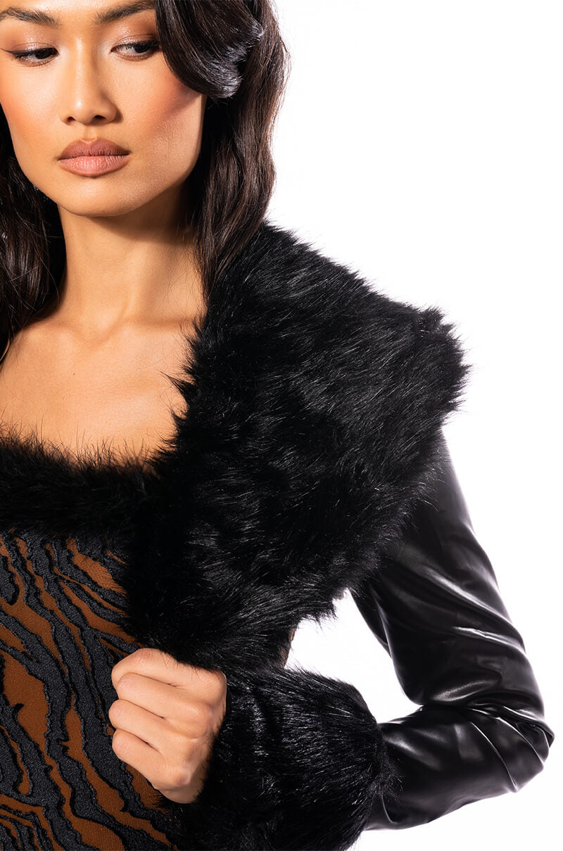 READY OR NOT ULTRA CROPPED Y2K BOLERO