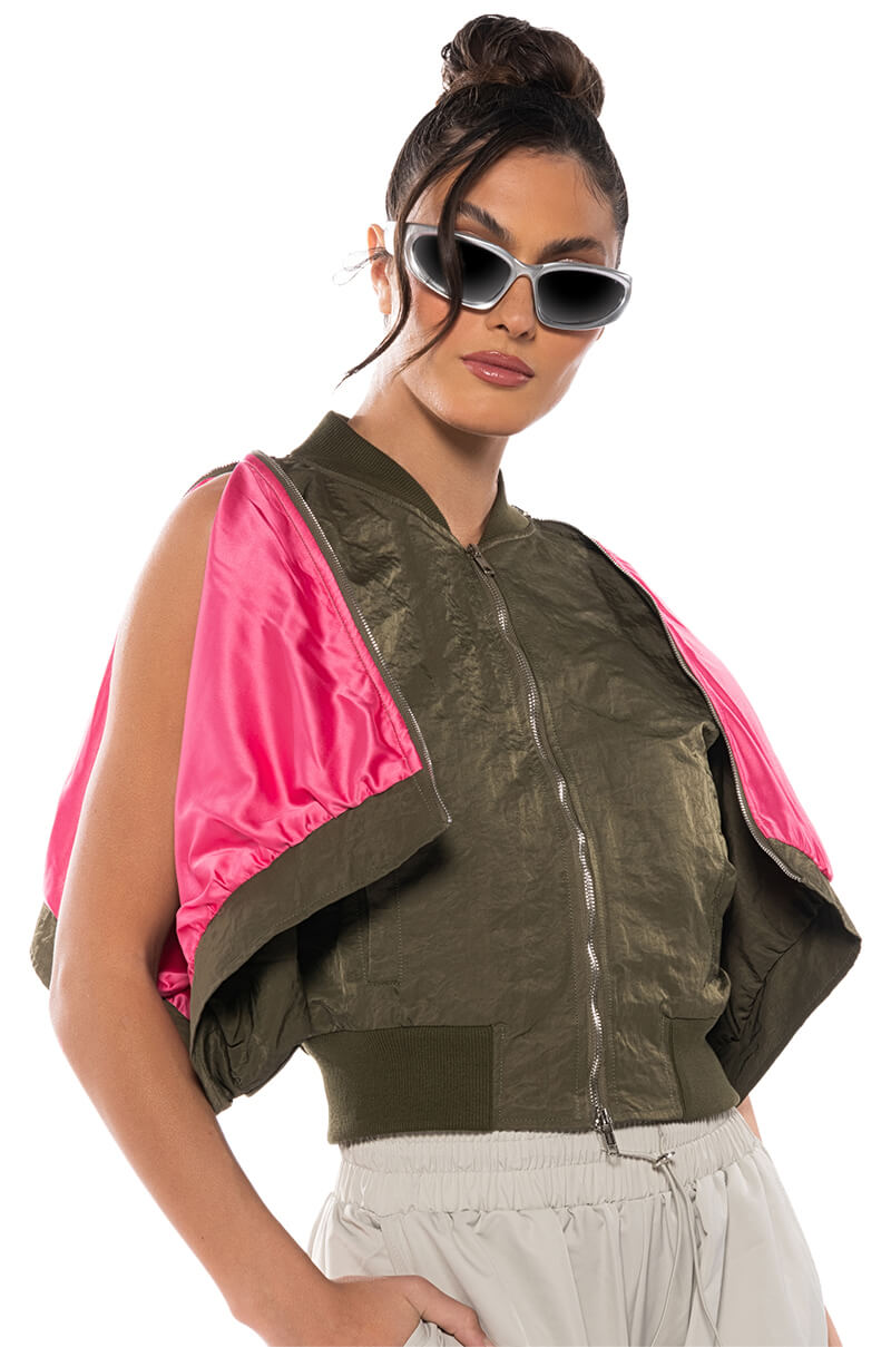 REPORTING FOR DUTY SHORT SLEEVE BOMBER