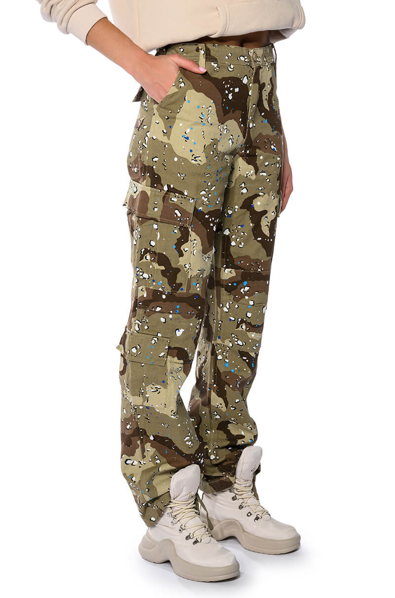 REPRESENT PAINTED WIDE LEG CARGO