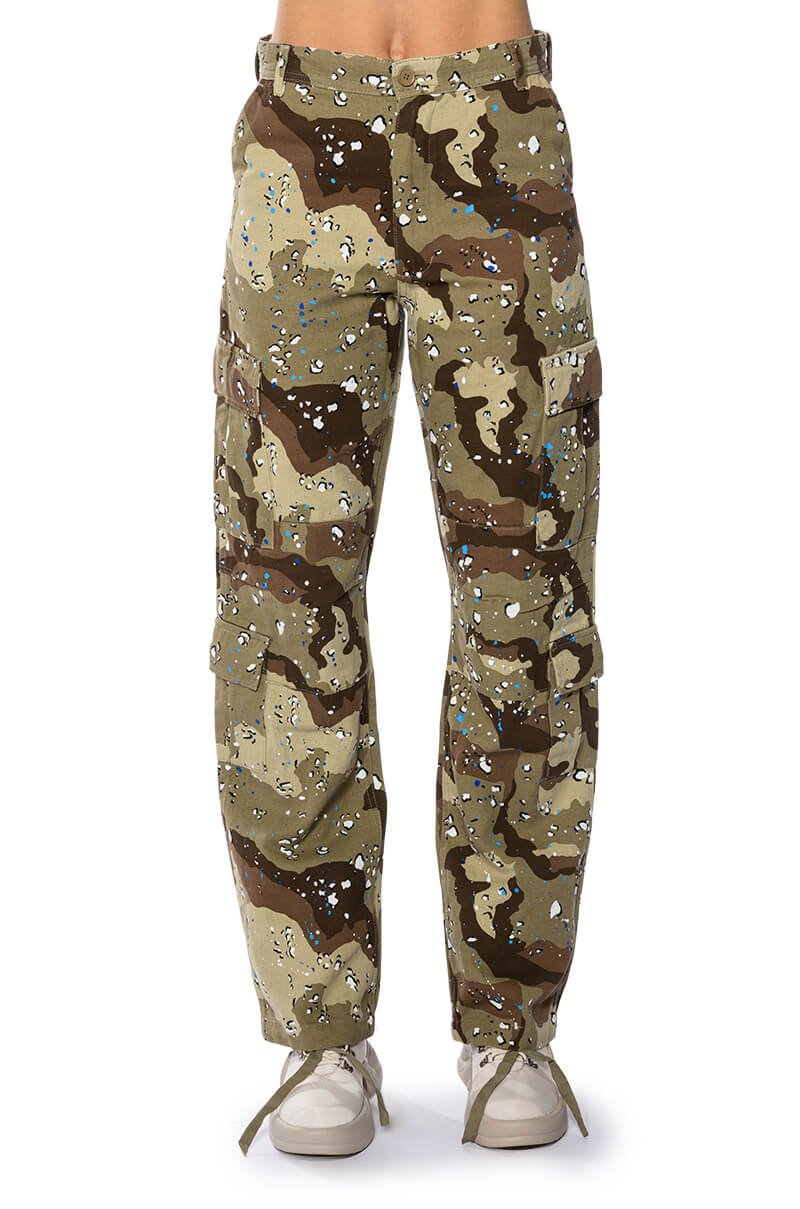 REPRESENT PAINTED WIDE LEG CARGO