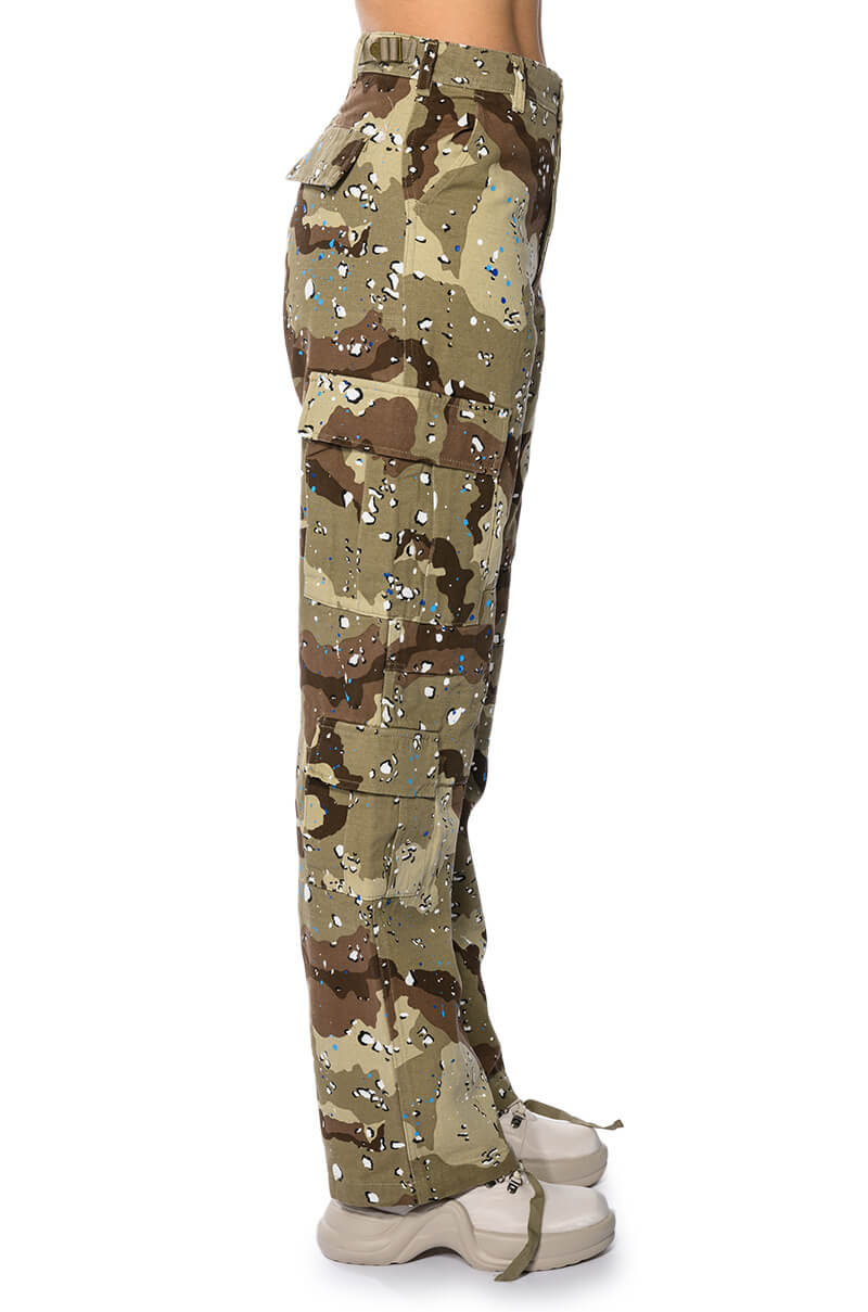 REPRESENT PAINTED WIDE LEG CARGO