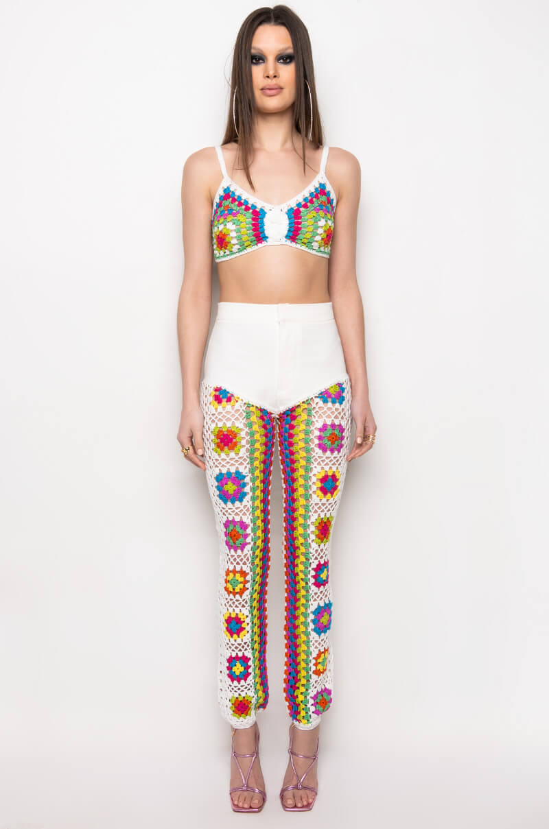 ARUBA CROCHET PANT