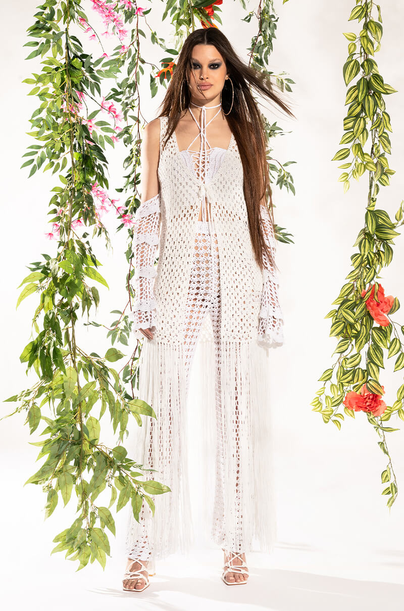 BAHAMAS MOOD CROCHET PANT