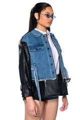 RHODE MIX MEDIA DENIM SHACKET