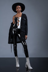 RIGHT THROUGH ME SLEEVELESS CUTOUT BODYSUIT