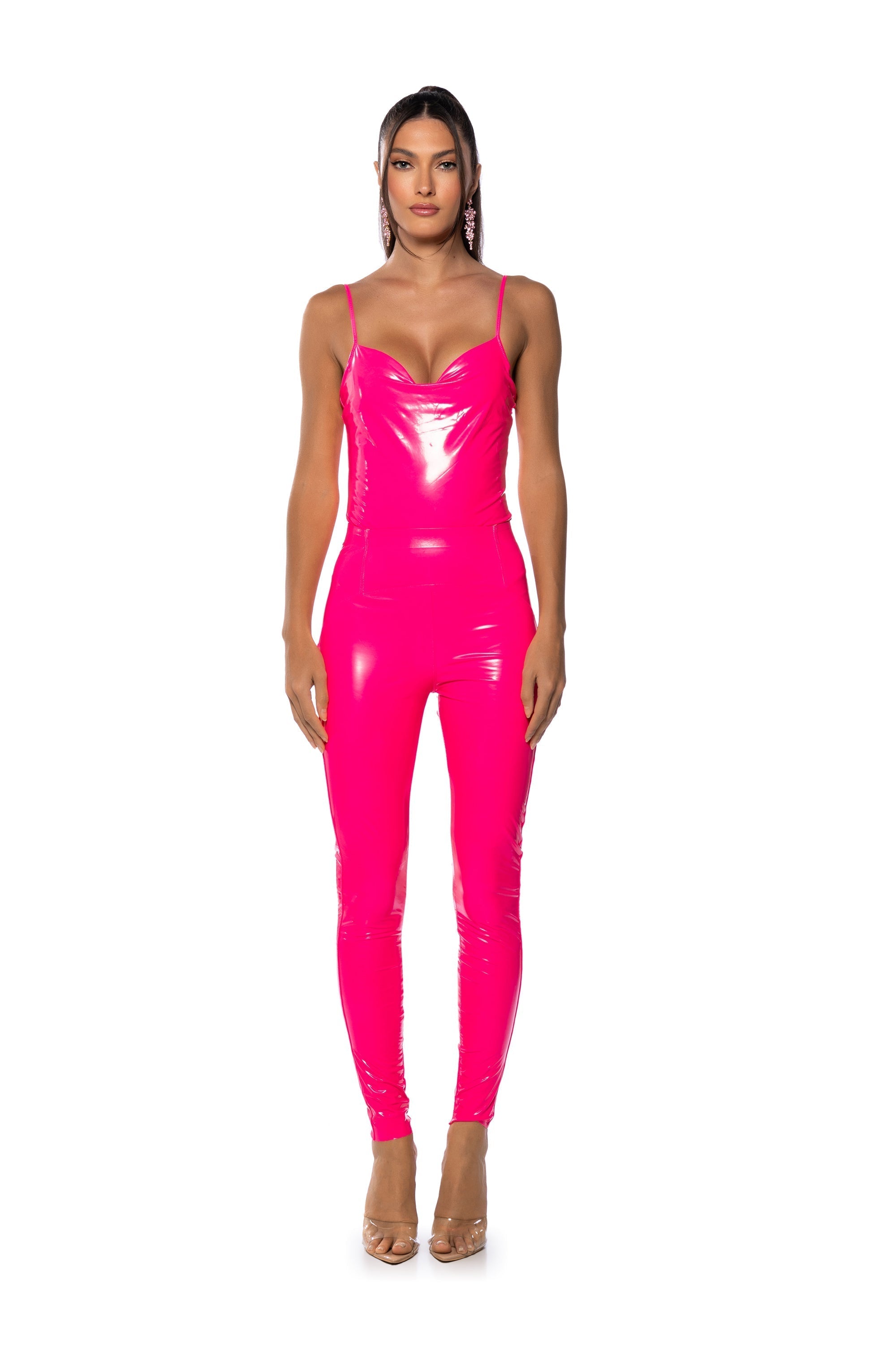 RIO NEON HIGH RISE LEGGING WITH 4 WAY STRETCH