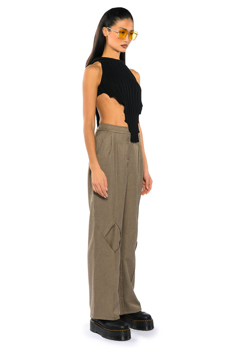 ROLL THE DICE STRAIGHT LEG TROUSER